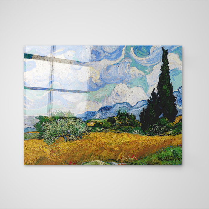 Wallity Cuadro Decorativo de Vidrio Templado Multicolor 70 x 100 cm Wallity Cuadro Decorativo de Vidrio Templado Multicolor 70 x 100 cm